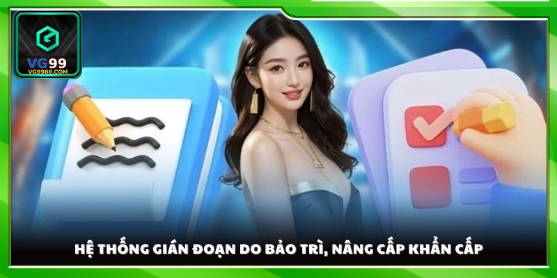 Khi hệ thống buộc phải ngừng cung cấp dịch vụ